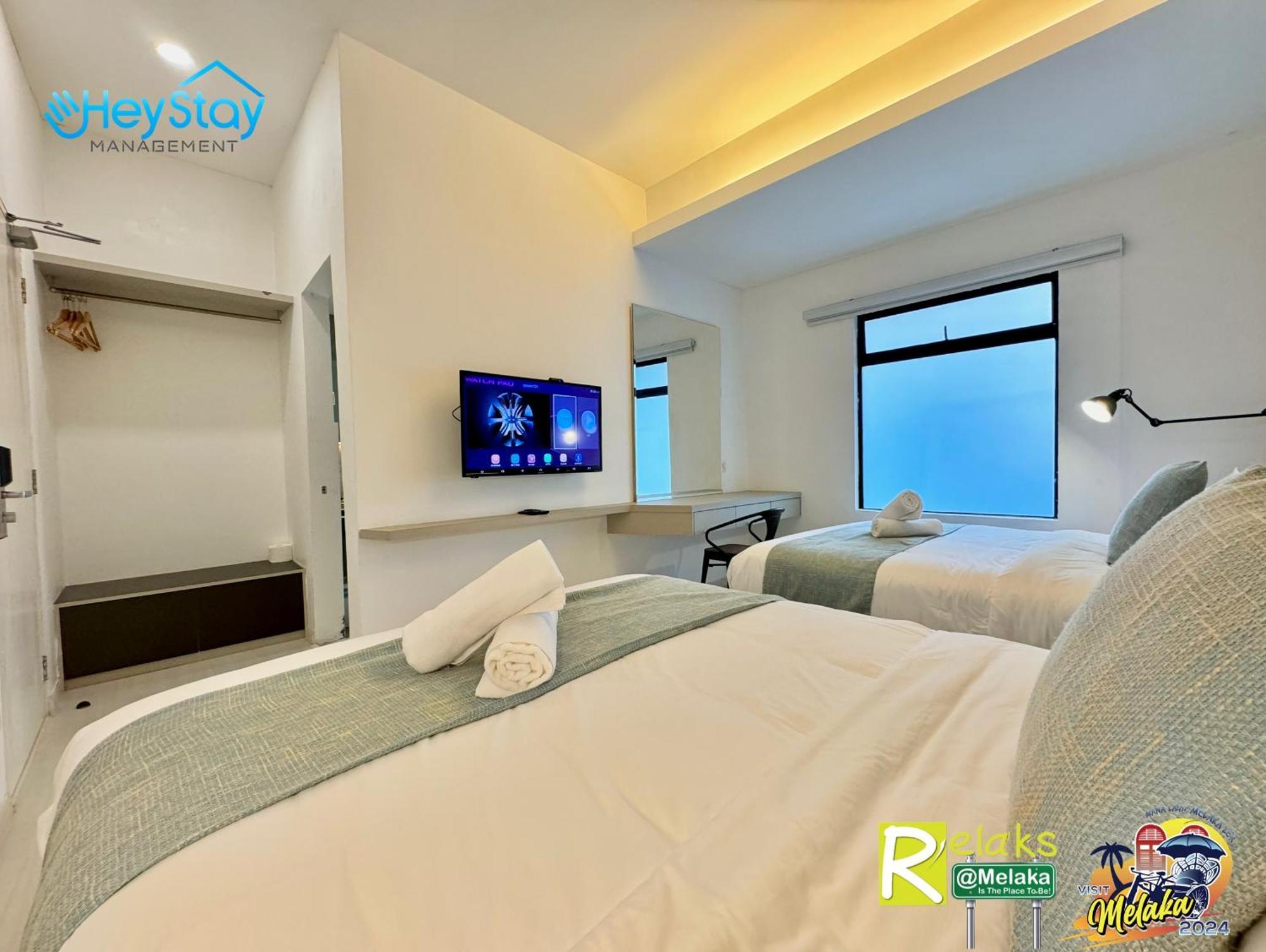 Modern Cave Guest House Walking Distance 5Mins To Jonker Malacca Extérieur photo