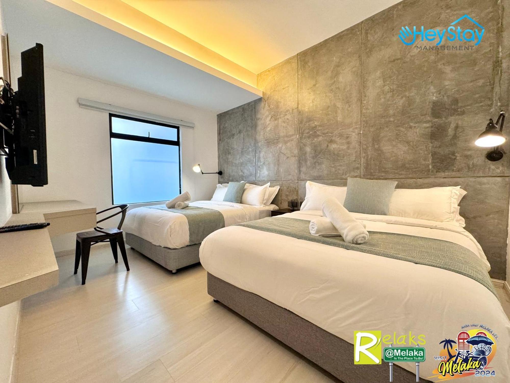 Modern Cave Guest House Walking Distance 5Mins To Jonker Malacca Extérieur photo